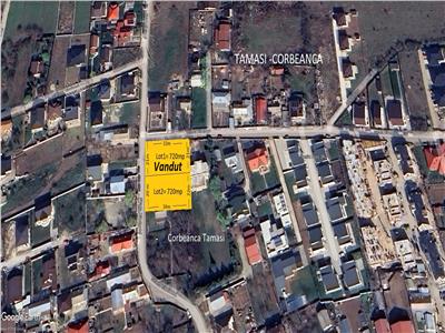 Teren lot casa 720 mp Corbeanca str Caminului sosea utilitati