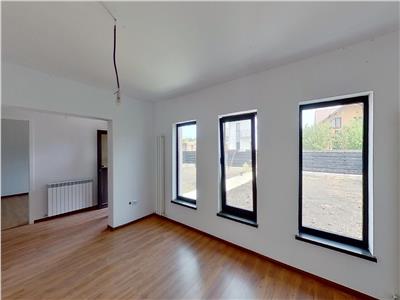 Casa noua, 3 camere, pe un singur plan+500 mp. teren!