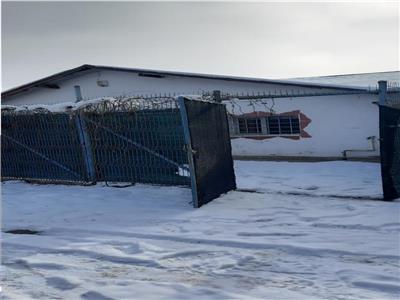 Inchiriere/ vanzare hala 400 mp si teren Burnitei