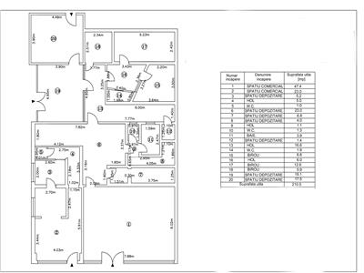 Vanzare spatiu comercial in zona titan, str. postavarul